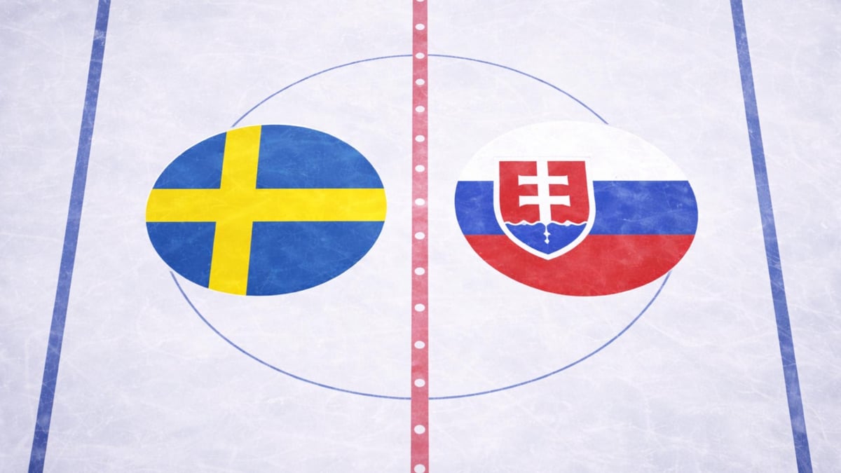 Sverige möter Slovakien i ishockey.