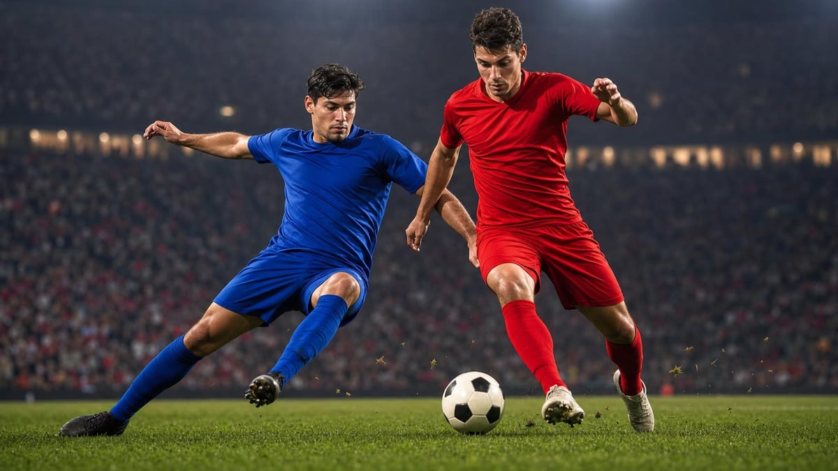 Frankrike mot Spanien i VM