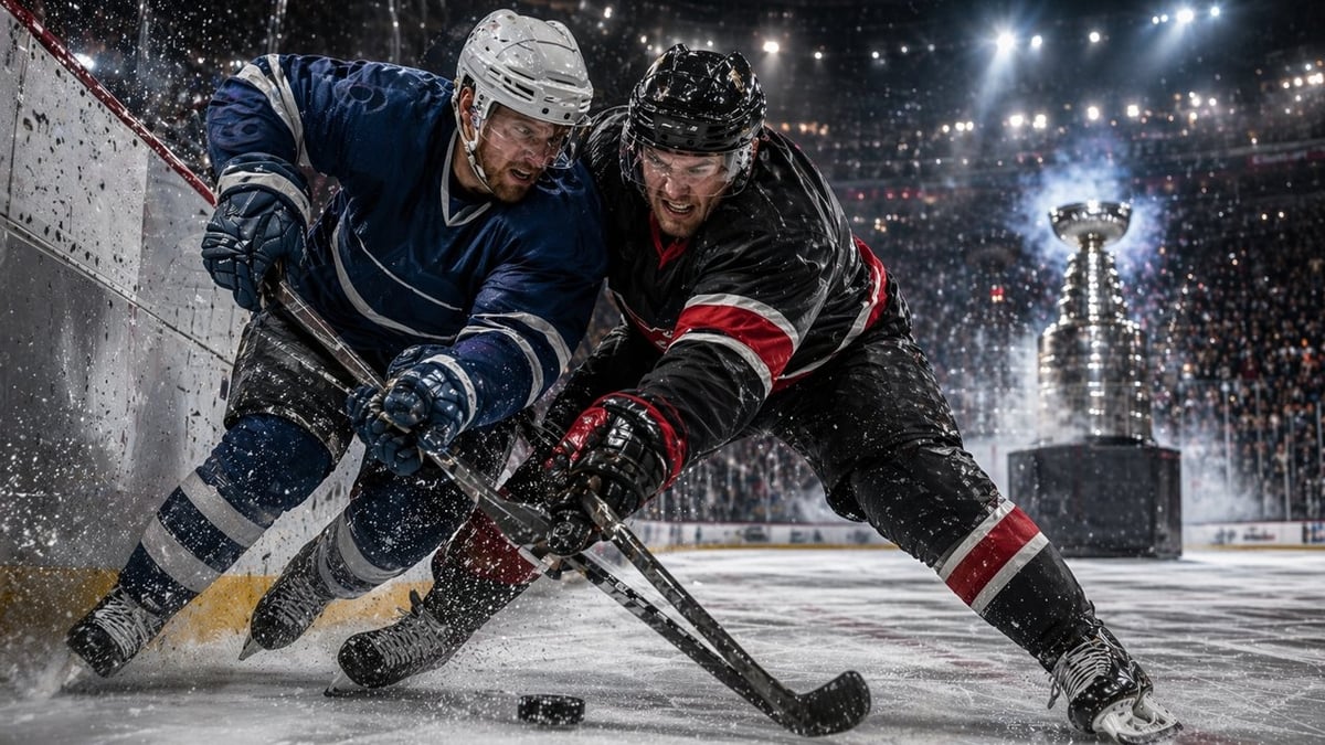 Två lag i Stanley Cup