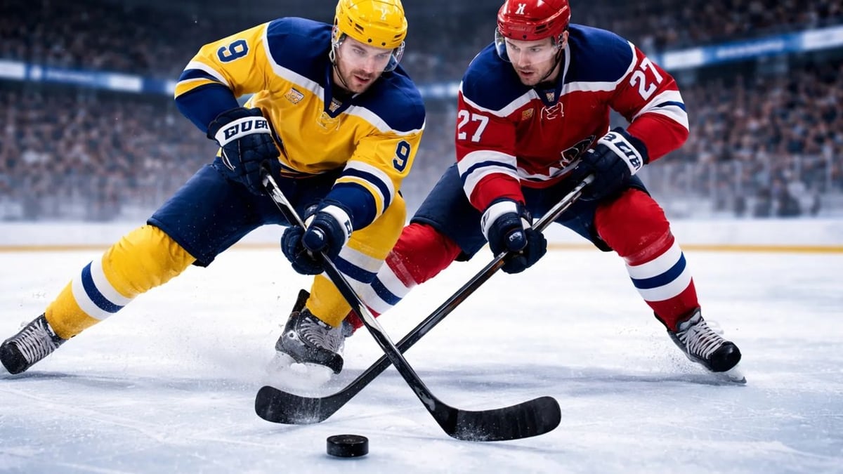 Två lag som tävlar om topplatserna i SHL.